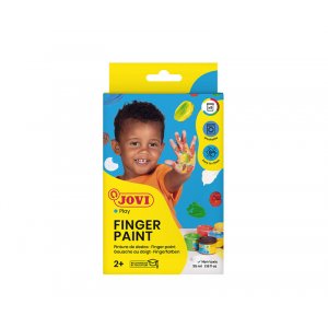 Fingerfrgset - Jovi - 6 burkar frg 35 ml blandade frger