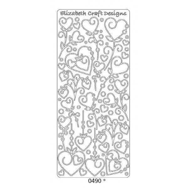 Peel offs - Blomhjärtan Peel offs - Blomhjärtan
