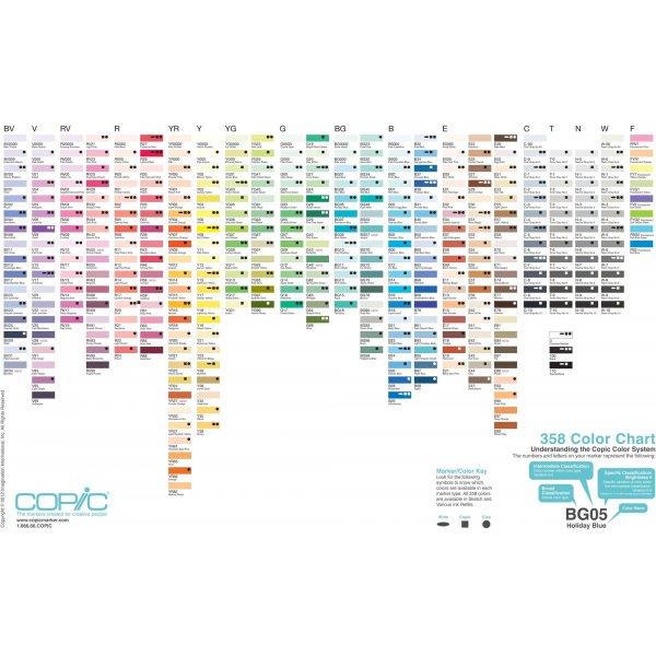 Copic Wide (styckvis) Copic Wide (styckvis)