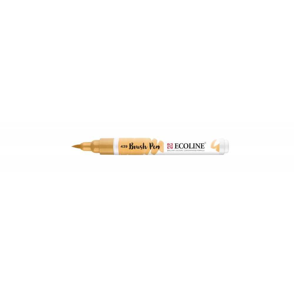 Penselpen Ecoline Brush Pen - Sepia Light (439) - Fiberpenne, Penne, Penne, kridt & tusch