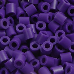 Rörpärlor NABBI medium 5x5 mm Mörklila 6000 st Rörpärlor NABBI medium 5x5 mm Mörklila 6000 st