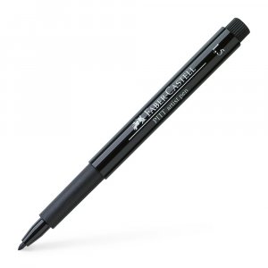 Ritpenna PITT Artist Bullet 1,5mm - Black