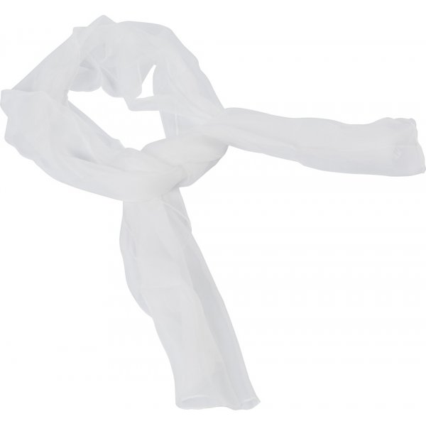 Siden chiffonscarf - 45 x 180 cm Siden chiffonscarf - 45 x 180 cm