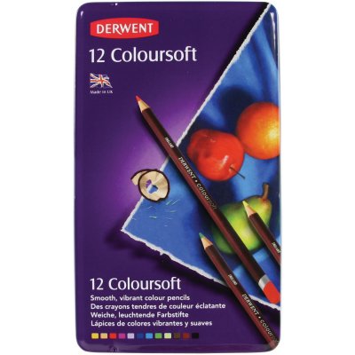 Derwent Colorsoft - 12 Pennor