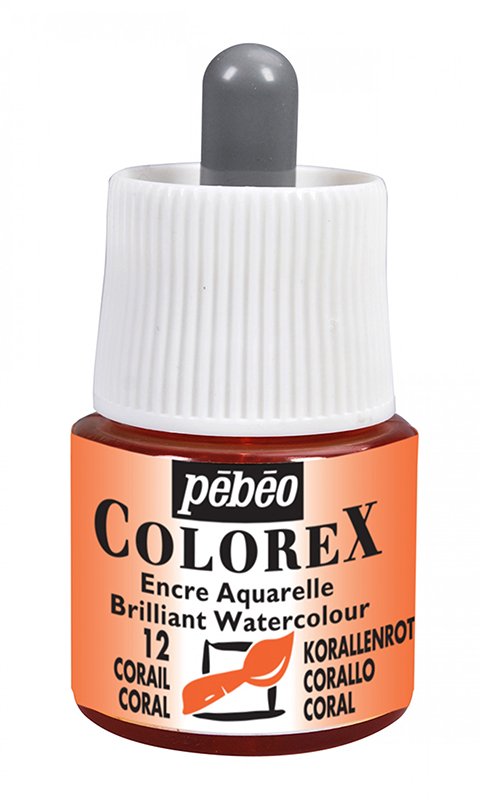 Markeringspen - Pebeo Colorex - Coral - Tusch & Blæk, Kunstnerfarver