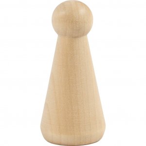 Träfigurskropp Strutformad 8 cm 3 st Träfigurskropp Strutformad 8 cm 3 st