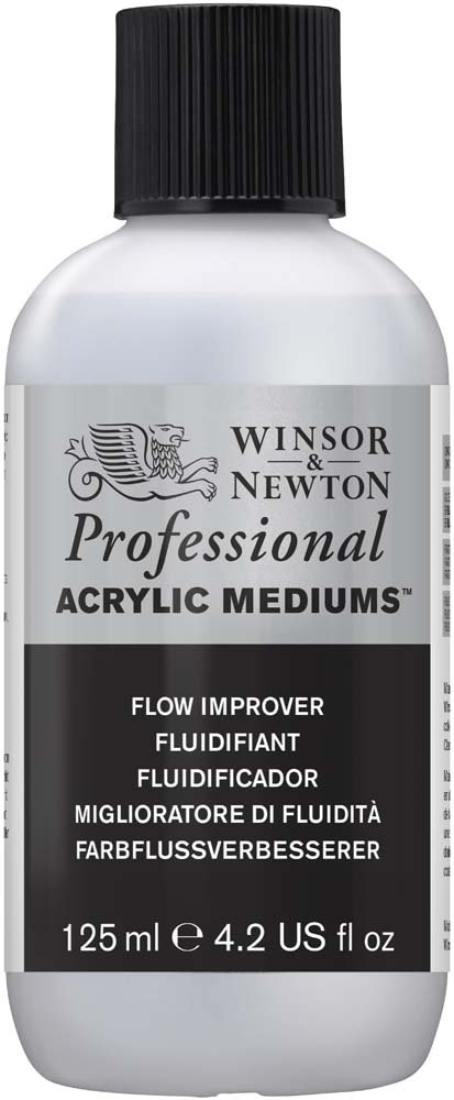 Akrylmedium W&N Professional - Udflydningsmiddel - 125 ml - Akrylmedier, Malermedium, Fernis og kunstner medier til kunstmaling