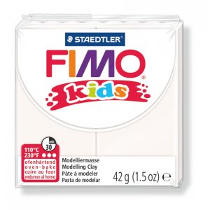 Modellera Fimo Kids 42g - Vit