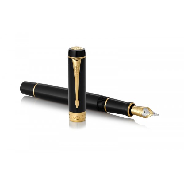 Reservoarpenna Parker - Duofold Classic Black - G.T. Fountain pen Centennial - Medium Reservoarpenna Parker - Duofold Classic Black - G.T. Fountain pen Centennial - Medium