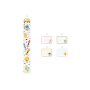 Skolstickers mix - 3 ark och 16 etikettstickers Skolstickers mix - 3 ark och 16 etikettstickers