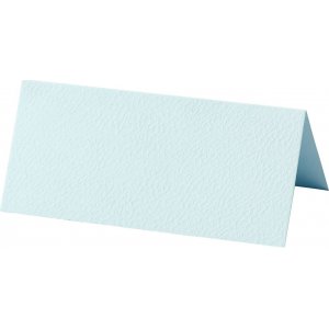 Placeringskort - lysebl - 20 stk