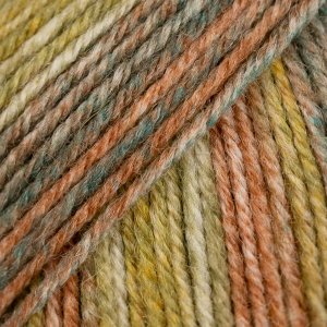 DROPS Fabel Long Print garn 50g - Forest (650)