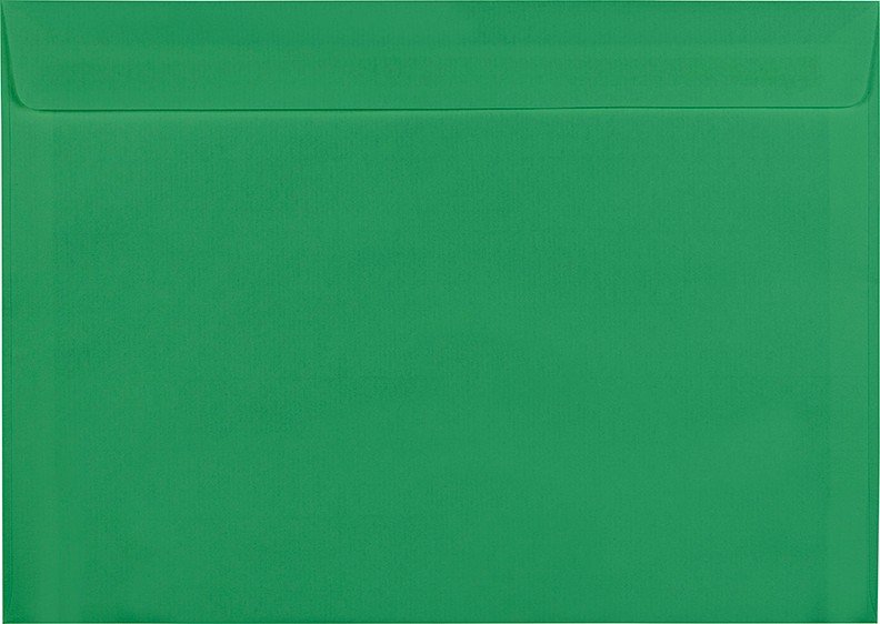 Papperix C4 Kuvert - 5-pak - Græsgrøn - Kuvert 229x324 mm, Kuvert, Kort & kuvert, Scrapbooking, Håndværk