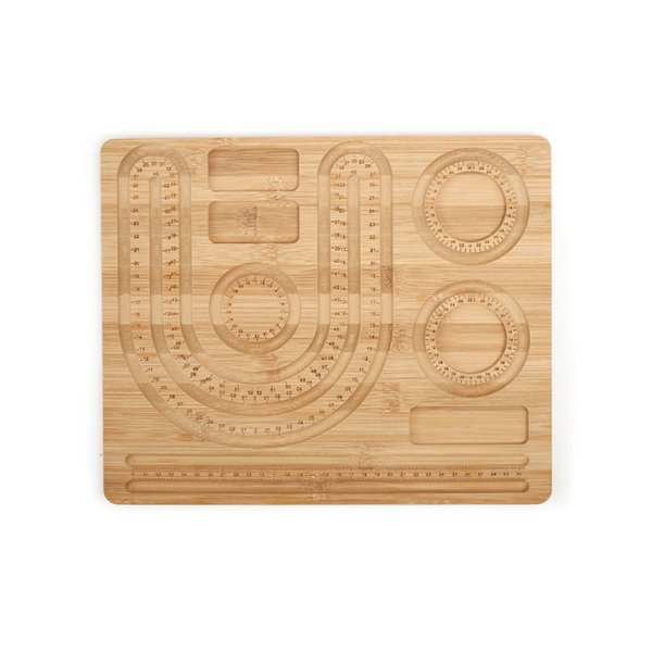 P�rlbr�da i bambu 35 x 28,5 cm