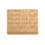 P�rlbr�da i bambu 35 x 28,5 cm