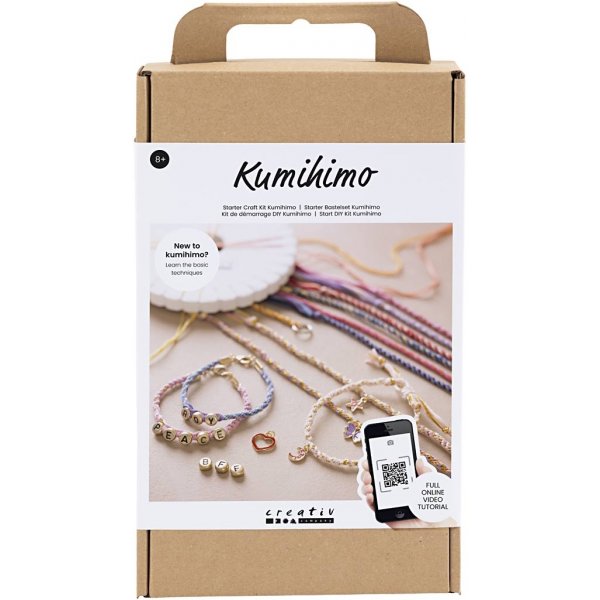 Start DIY Kit Kumihimo - Vänskapsarmband Start DIY Kit Kumihimo - Vänskapsarmband