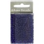 Rocaillepärlor 4 mm Blå 25 g Rocaillepärlor 4 mm Blå 25 g