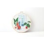 Broderikit Paris med ram 20 cm