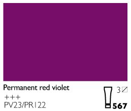 Cobra 40 ml -Permanent Red Violet - Oliefarver, Kunstnerfarver
