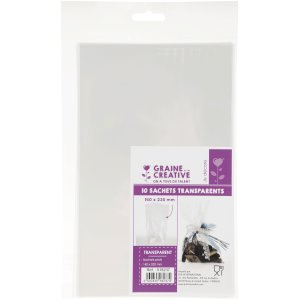 Genomskinliga påsar 14 x 23 cm - 10 st Genomskinliga påsar 14 x 23 cm - 10 st