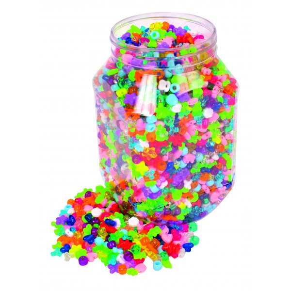 Plastpärlmix 3350 st Plastpärlmix 3350 st