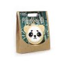 Punch needle-kit panda 15 cm