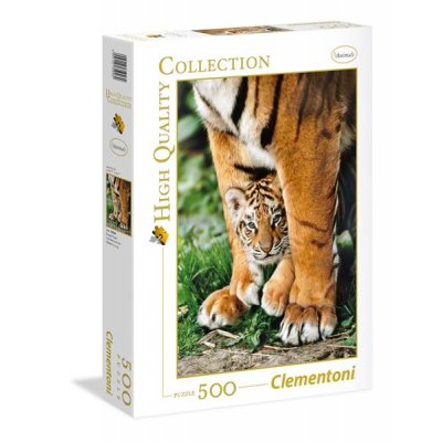 Pussel HQ Kollektion 500 bitar - Bengalisk tigerunge