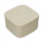 Plywoodask 12,5 x 12,5 x H 7cm - obehandlat kvadrat