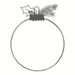 May&Berry Stämpel 45x45 mm - Julkula May&Berry Stämpel 45x45 mm - Julkula