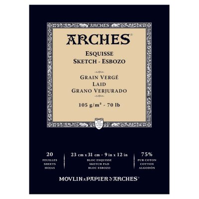 Skisspapper Arches 105g - 23x31 cm