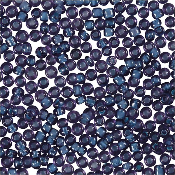 Rocaillepärlor 1,7 mm Lila 25 g Rocaillepärlor 1,7 mm Lila 25 g
