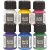 Glasfärg frost - mixade färger - 6 x 30 ml Glasfärg frost - mixade färger - 6 x 30 ml