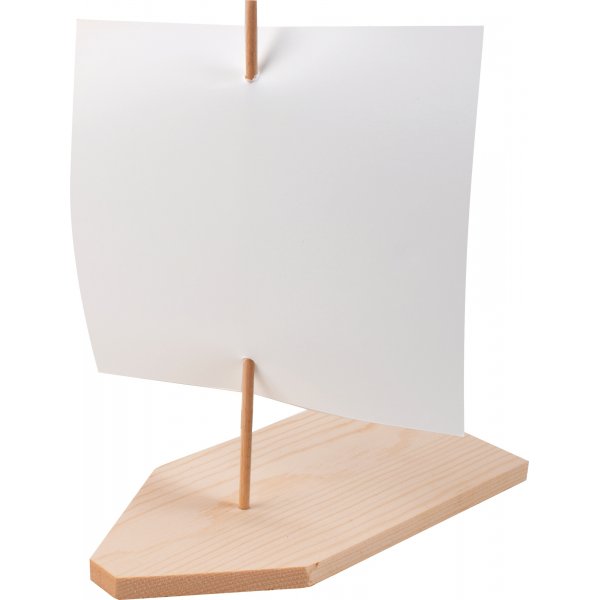 Segelbåt i trä - 20 x 9 cm - 6 st Segelbåt i trä - 20 x 9 cm - 6 st