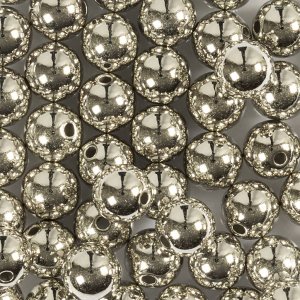 Vaxpärlor 8 mm Silver 50 st Vaxpärlor 8 mm Silver 50 st