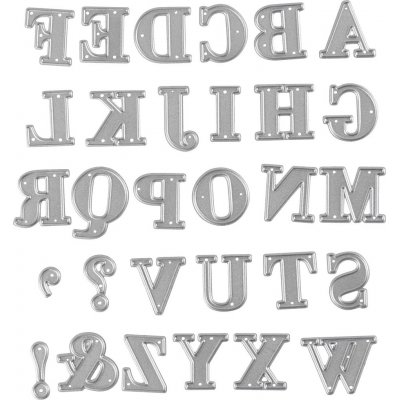 Skjremal - alfabet