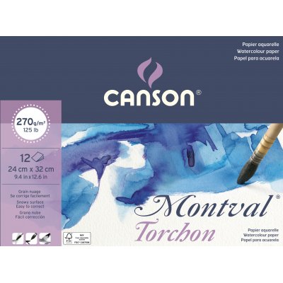 Canson Montval Torchon 270g - 24x32 cm