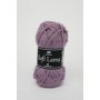 Svarta Fret Soft Lama garn 50g Lyselilla (61)