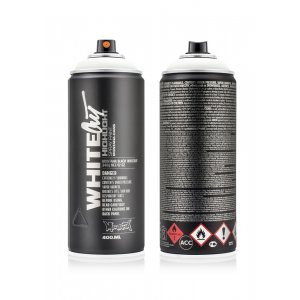 Spraymaling Montana Whiteout 400 ml