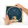 Broderikit nattmotiv �20 cm