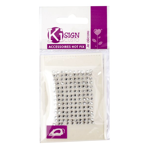 Hotfix-strass 3 mm - svart, 140 stycken Hotfix-strass 3 mm - svart, 140 stycken