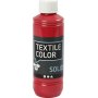 Textile Solid textilfrg - rd - tckande - 250 ml