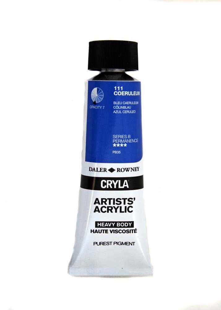 Akrylmaling Cryla 75 ml - Coeruleum - Akrylfarver, Kunstnerfarver