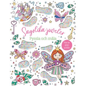 Produktnavn: Eventyrsmykker - lag og mal med over 650 juvelklistremerker Produktnavn: Eventyrsmykker - lag og mal med over 650 juvelklistremerker