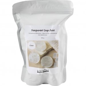 Transparent Tvålmassa Granulat 500 g Klar Transparent Tvålmassa Granulat 500 g Klar