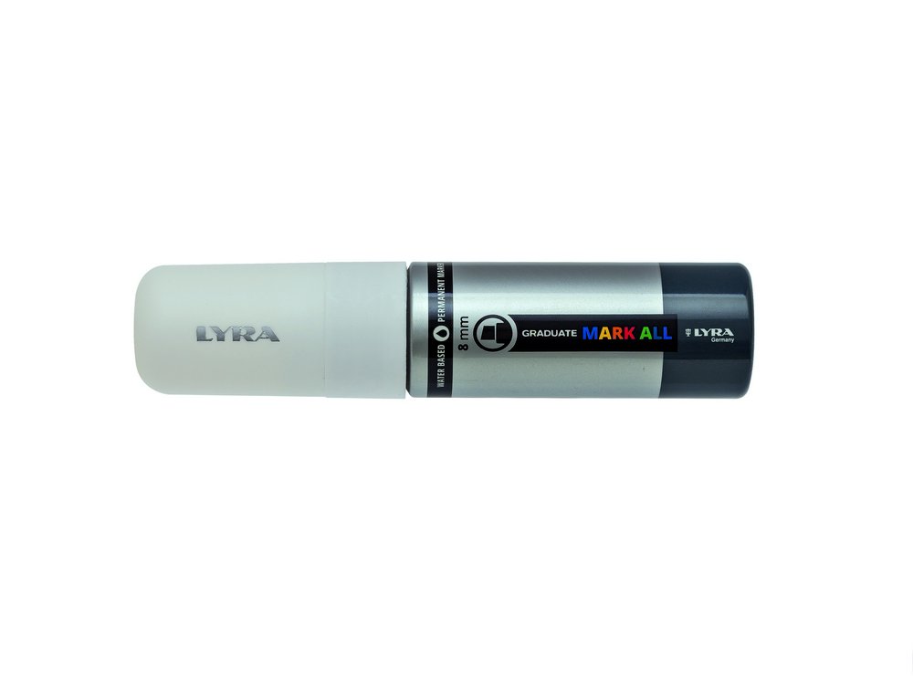 Merk Alle 8 mm Hvit - Lyra Mark All, Markers, Penner, Penner, fargestifter og blekk