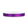 Satinband - M�rklila - (Bredd: 6 mm) - 25 meter