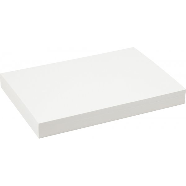 Akvarellpapper - vit - A4 - 200 g - 100 ark Akvarellpapper - vit - A4 - 200 g - 100 ark