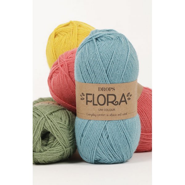 Drops Flora garn - 50g Drops Flora garn - 50g
