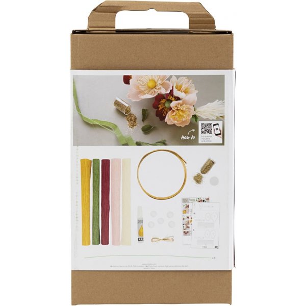 DIY Kit Kräppapper - Krans DIY Kit Kräppapper - Krans