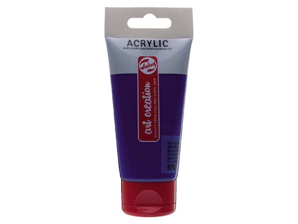 Akrylmaling Art Creation 75 ml - Phthalo Blue - Akrylfarver, Kunstnerfarver